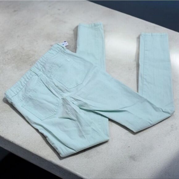 Joe's Jeans Girls 14 Ever Blue Simply Mint Jegging Stretch Colored Denim Legging - Picture 2 of 8